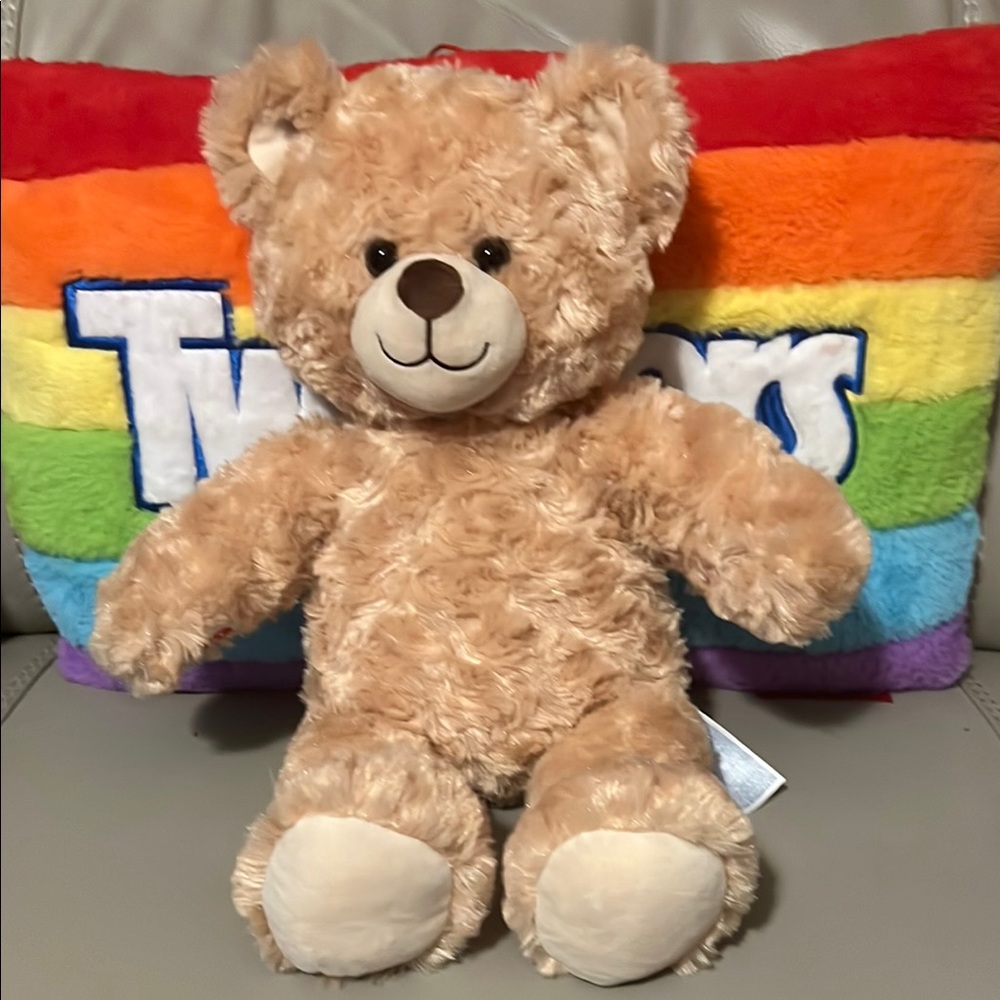 Build A Bear Soft Brown Stuffed Teddy Bear